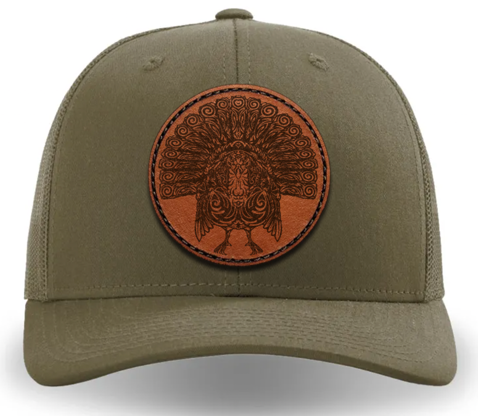 Leather Patch Hat - Wild Turkey