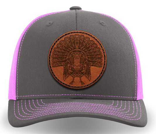 Leather Patch Hat - Wild Turkey - Tribewear Outdoors