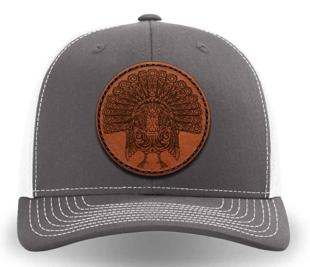 Leather Patch Hat - Wild Turkey - Tribewear Outdoors