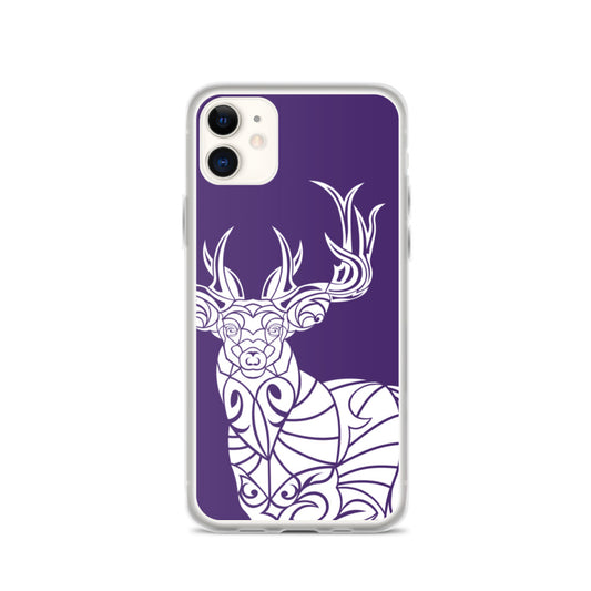 iPhone Case - Whitetail Deer - Purple