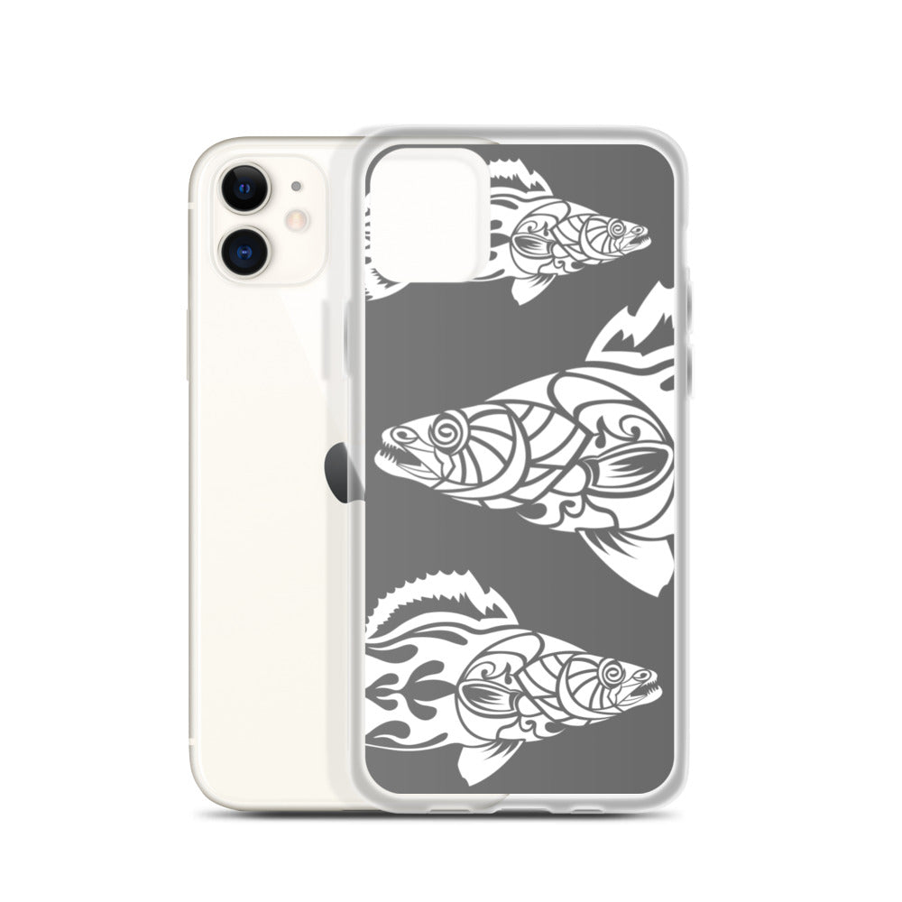 iPhone Case- Walleye - Grey