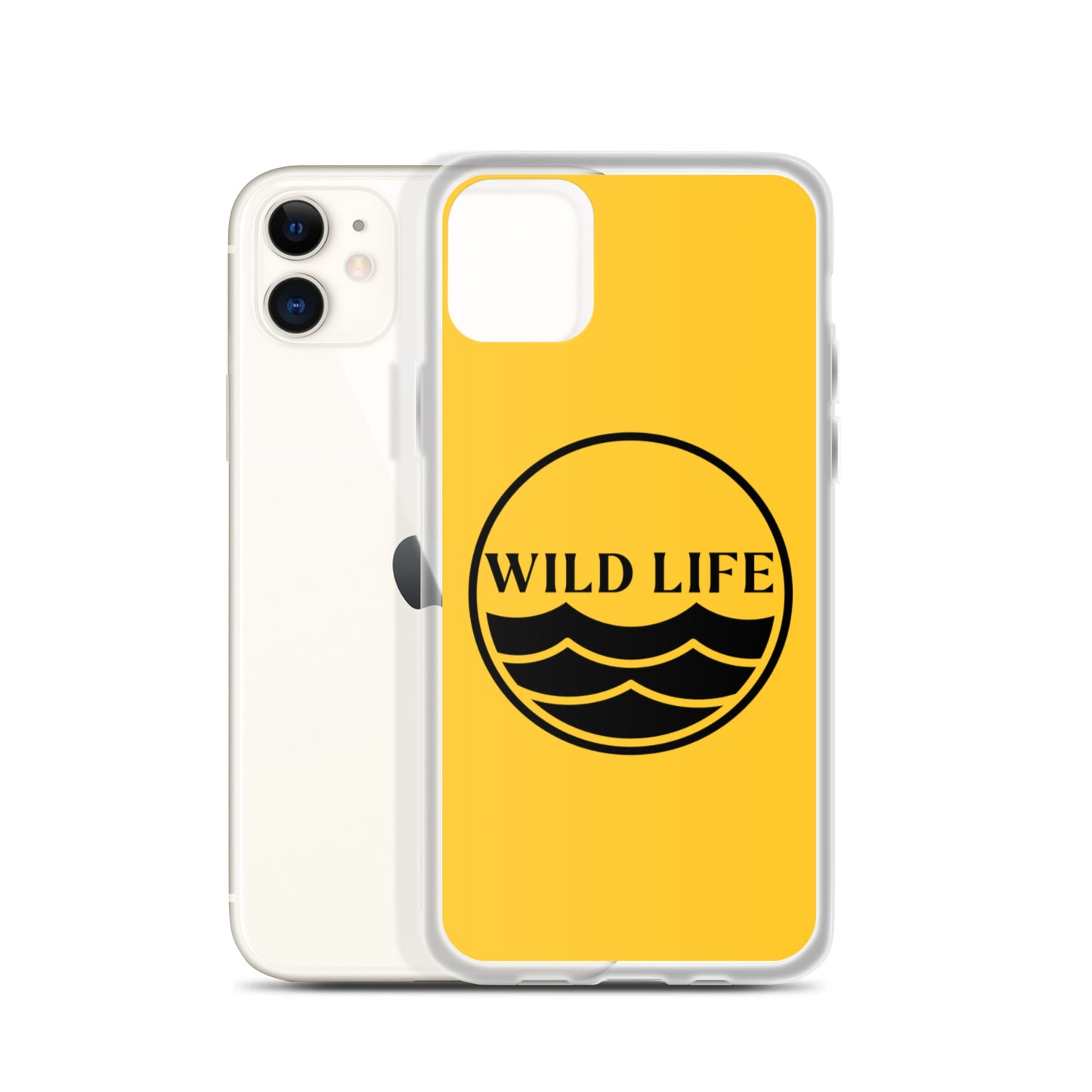 WILD LIFE iPhone Case - Yellow