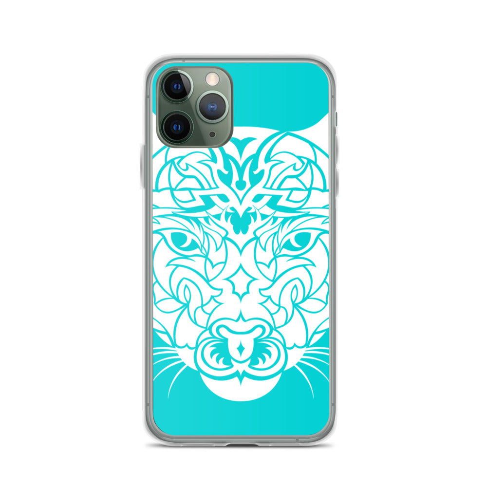 iPhone Case - Mountain Lion - Turquoise