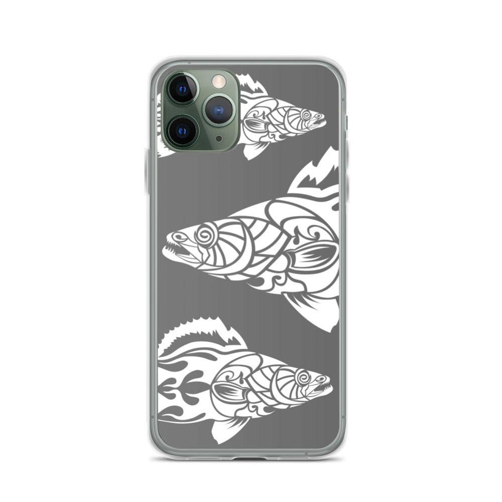 iPhone Case- Walleye - Grey