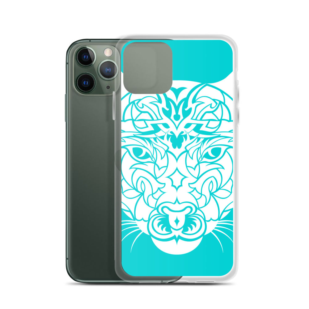 iPhone Case - Mountain Lion - Turquoise