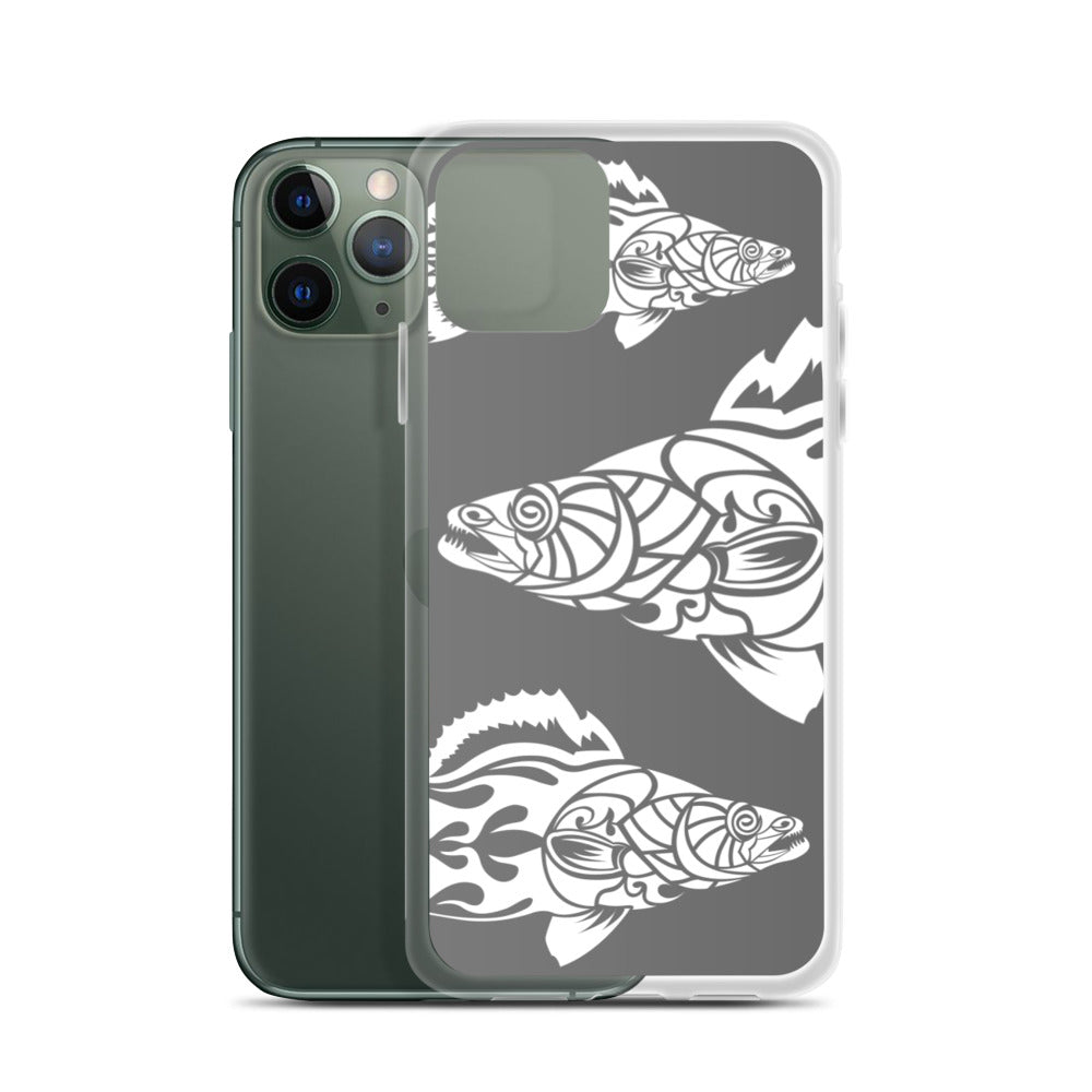 iPhone Case- Walleye - Grey