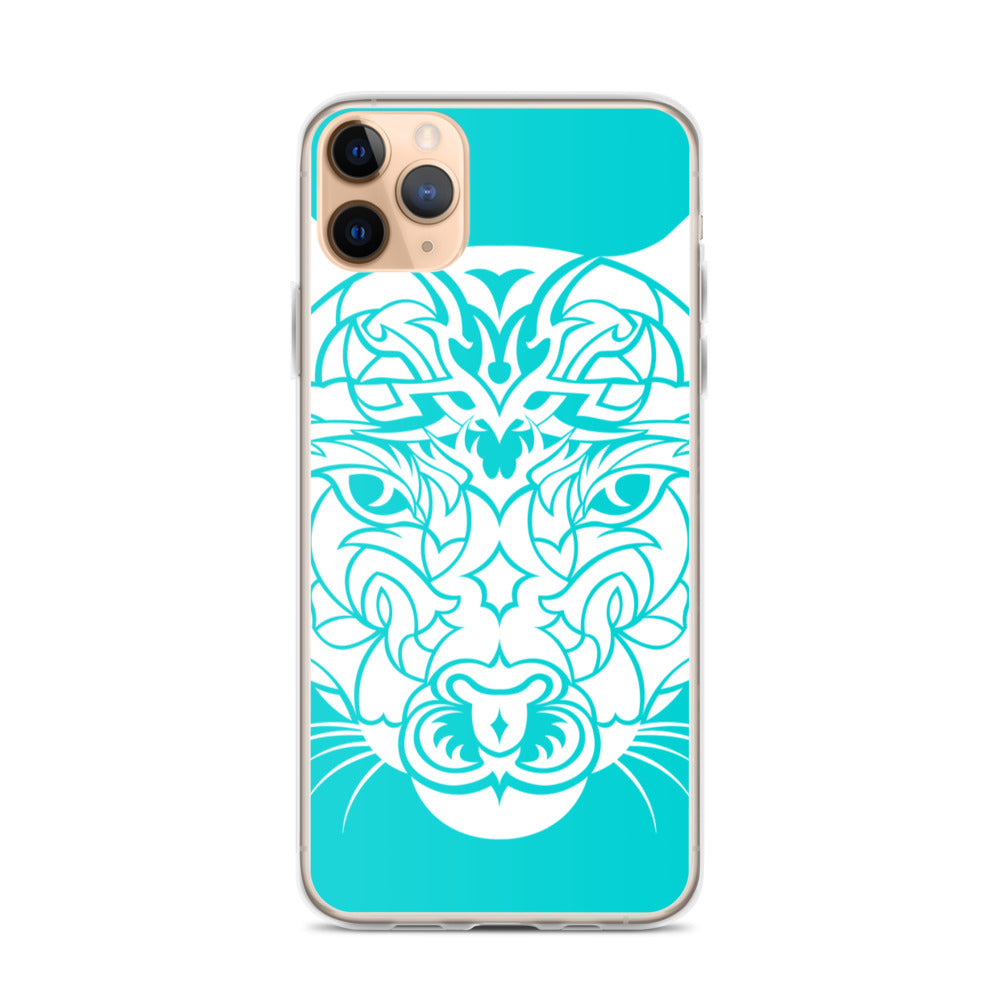 iPhone Case - Mountain Lion - Turquoise