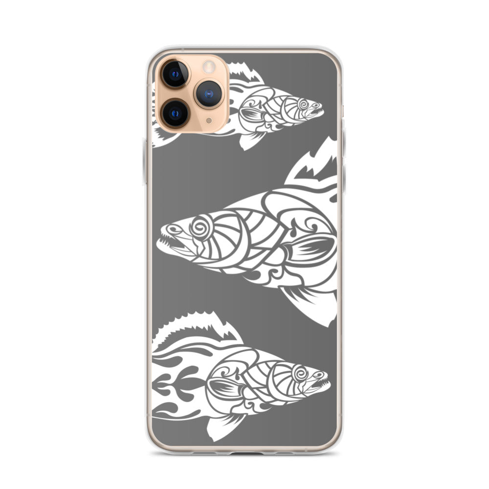 iPhone Case- Walleye - Grey