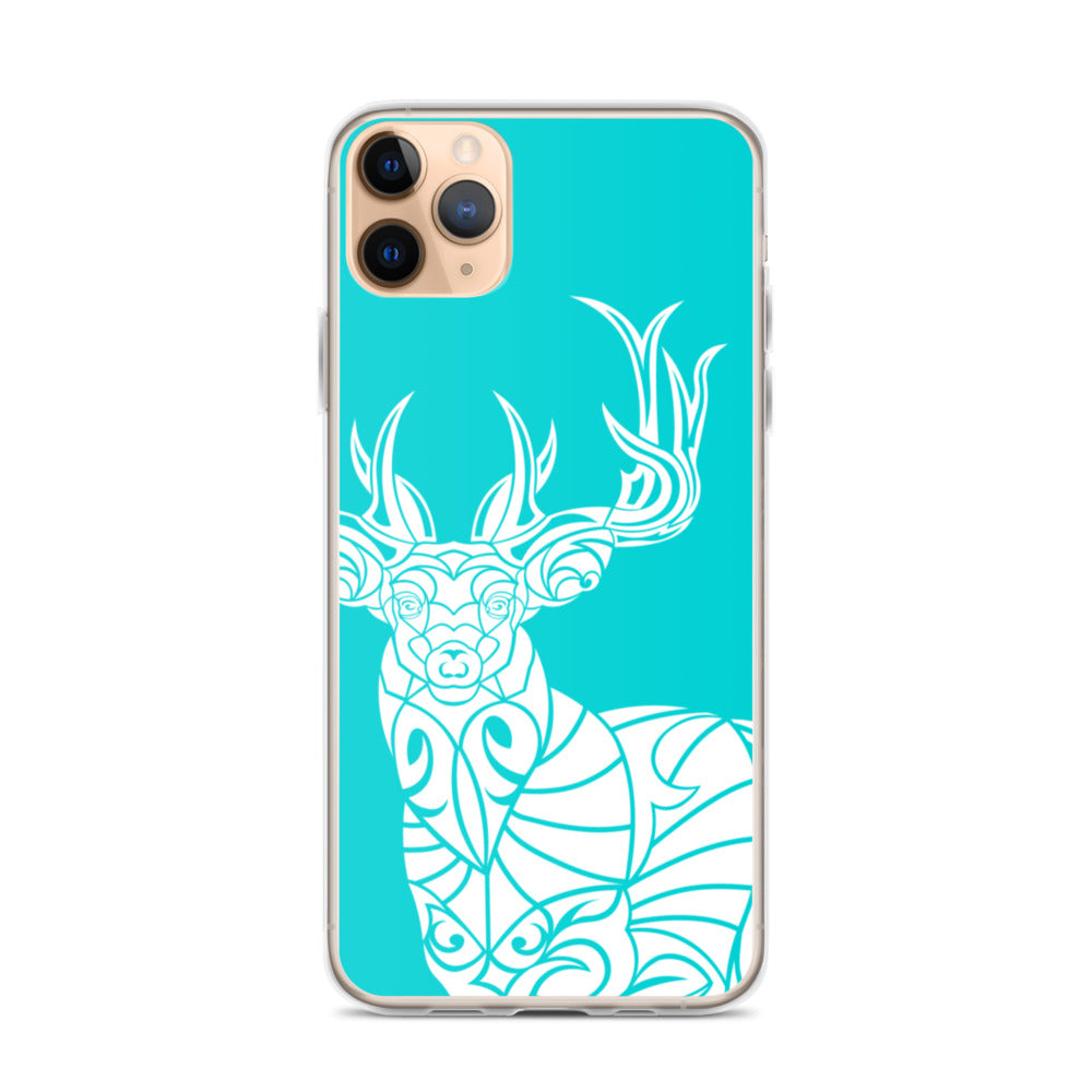 iPhone Case - Whitetail Deer - Turquoise