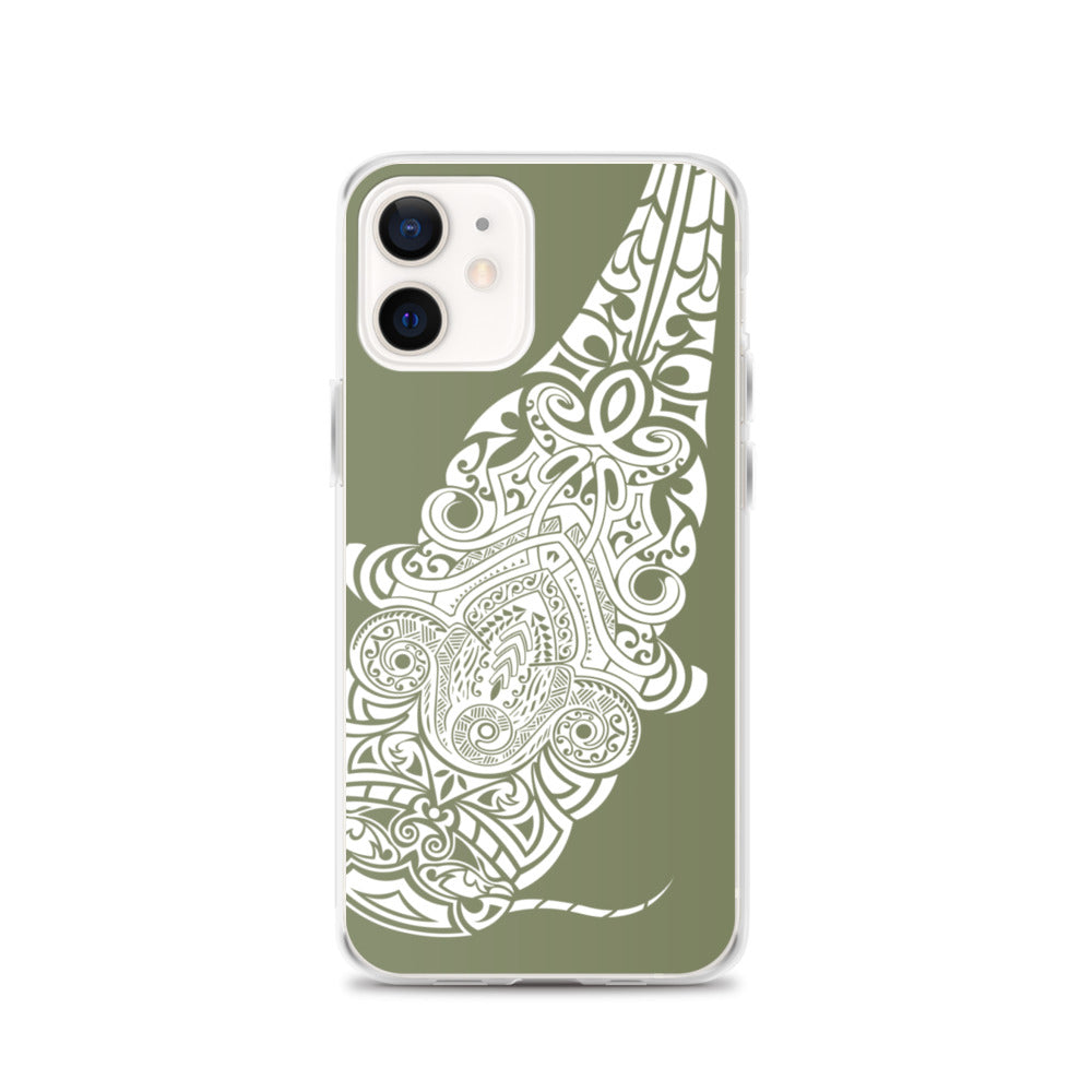 iPhone Case - Flathead Catfish - Forest Green