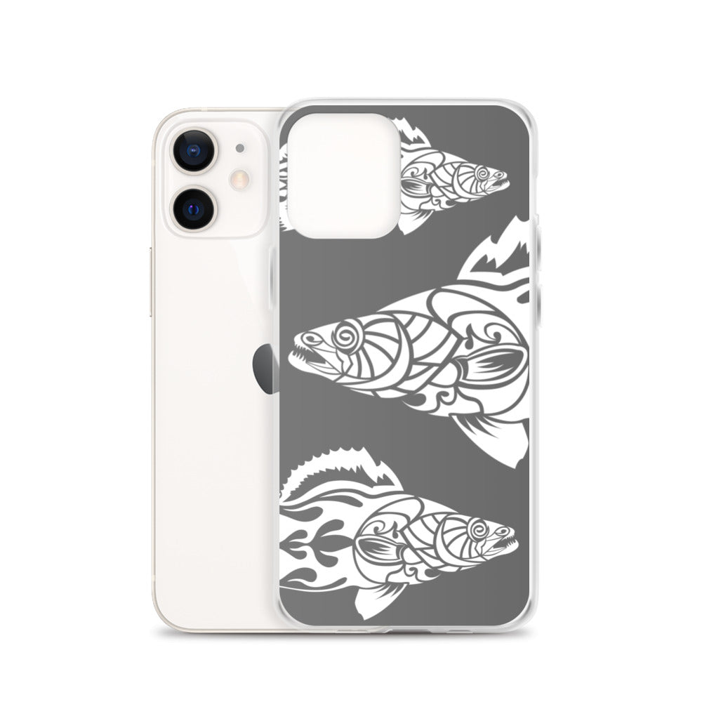 iPhone Case- Walleye - Grey