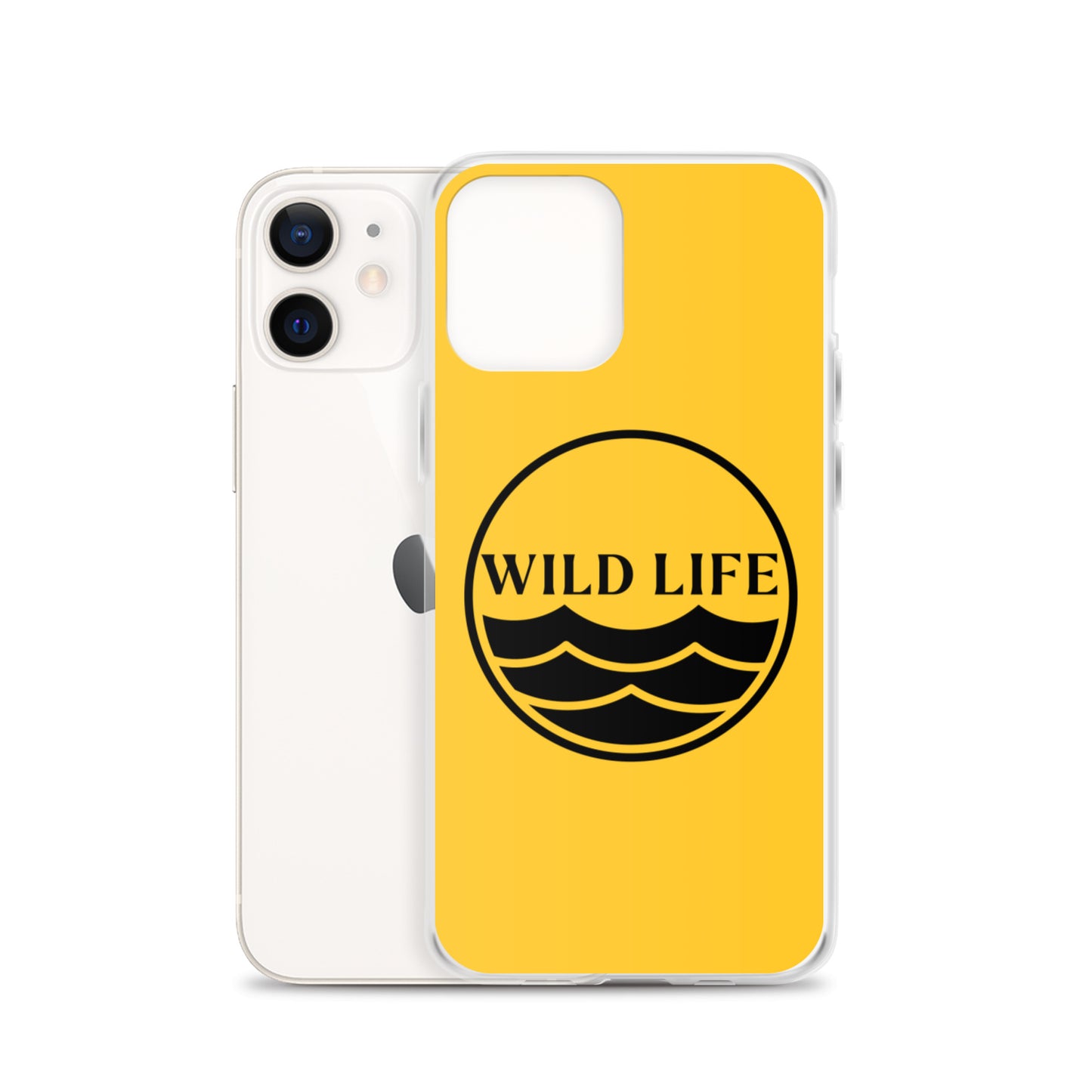 WILD LIFE iPhone Case - Yellow