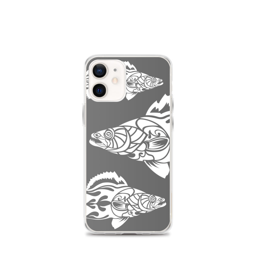 iPhone Case- Walleye - Grey