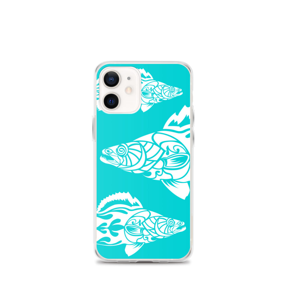 iPhone Case- Walleye - Turquoise