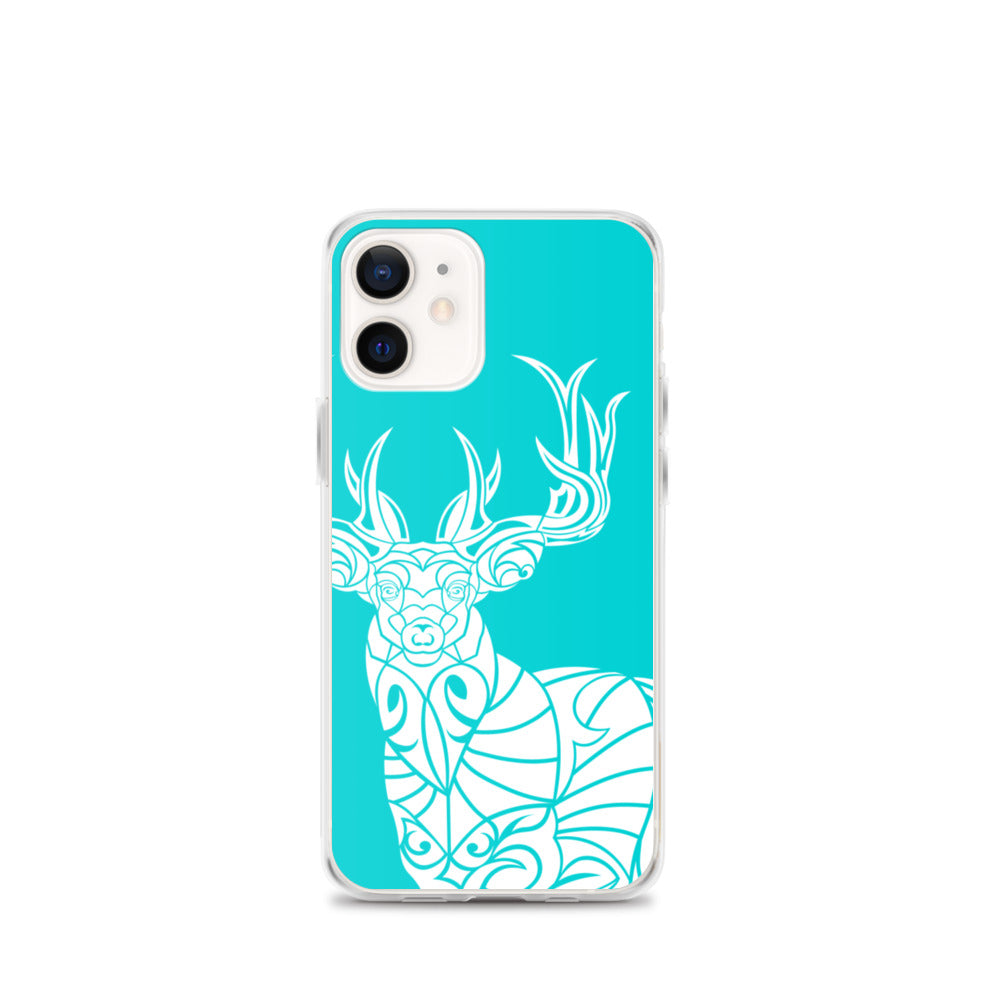 iPhone Case - Whitetail Deer - Turquoise