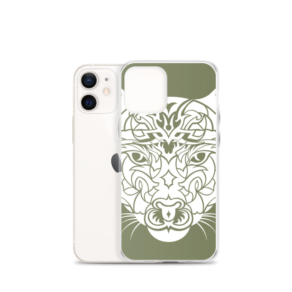 iPhone Case - Mountain Lion - Forest Green
