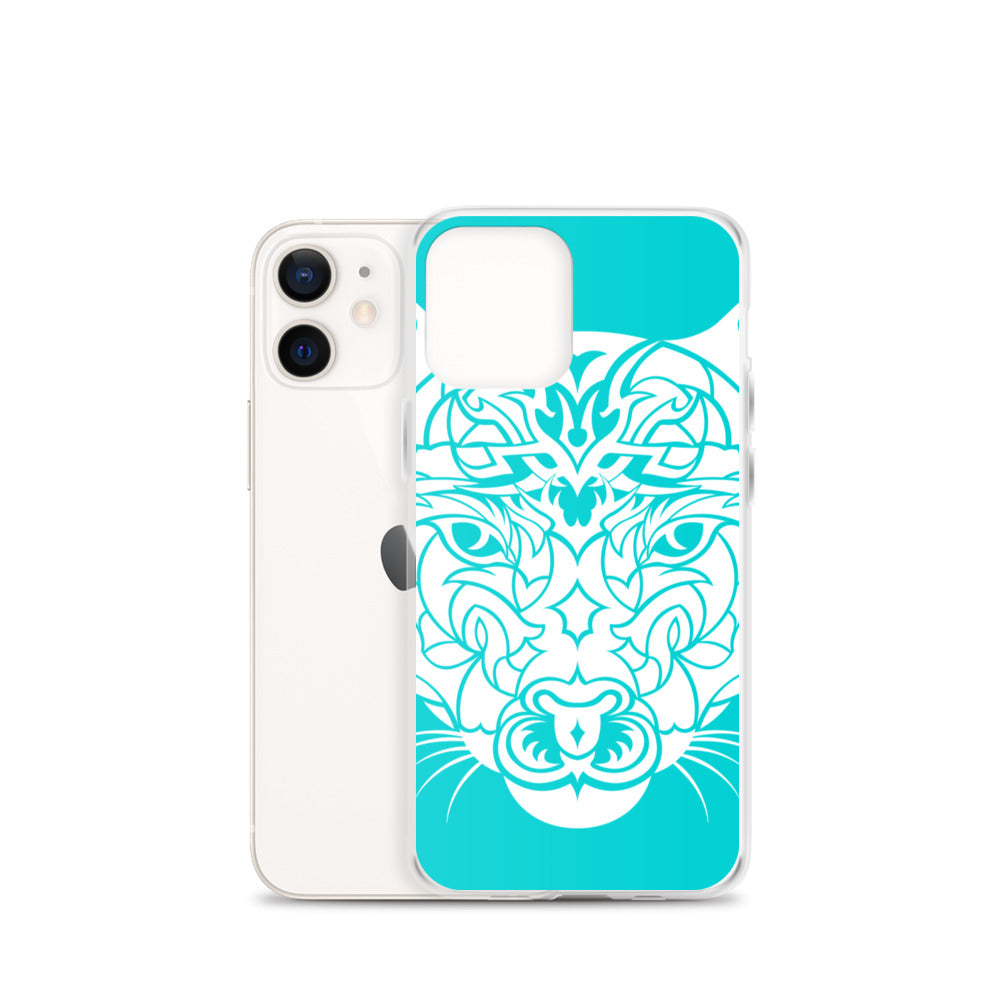 iPhone Case - Mountain Lion - Turquoise