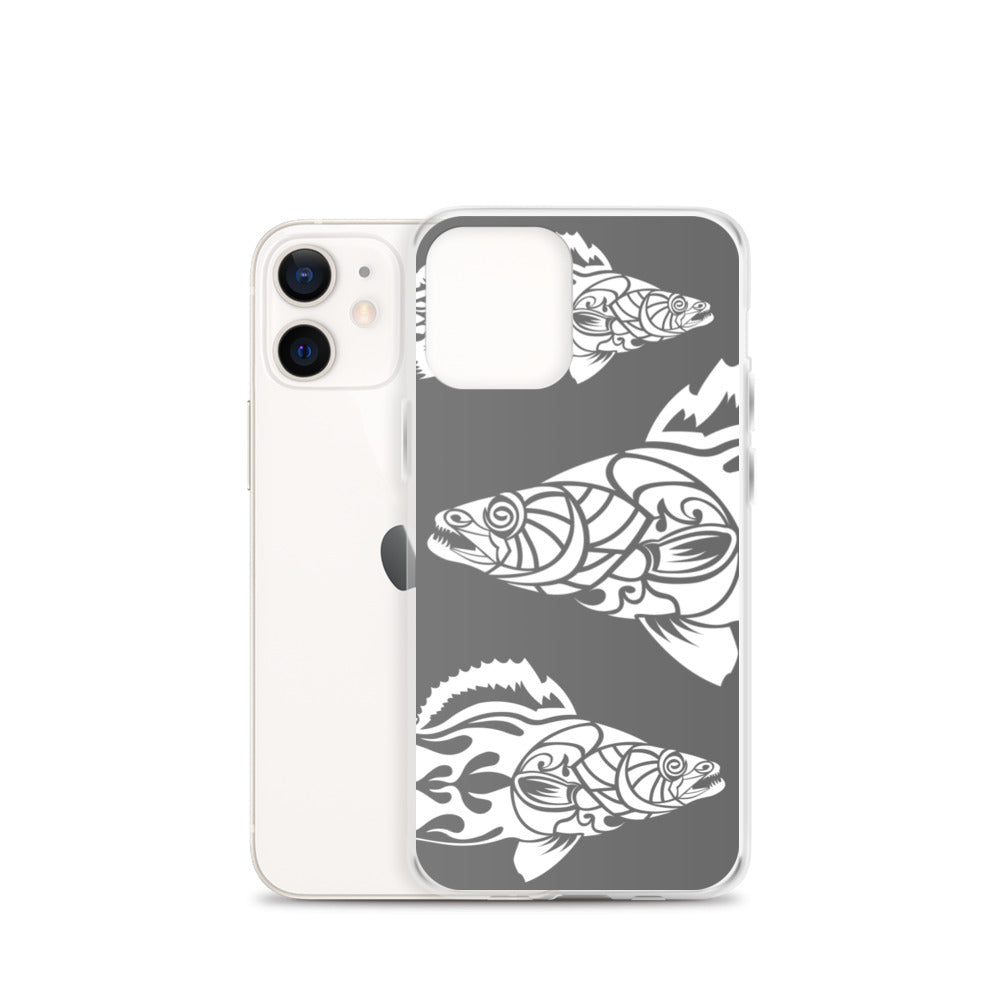 iPhone Case- Walleye - Grey