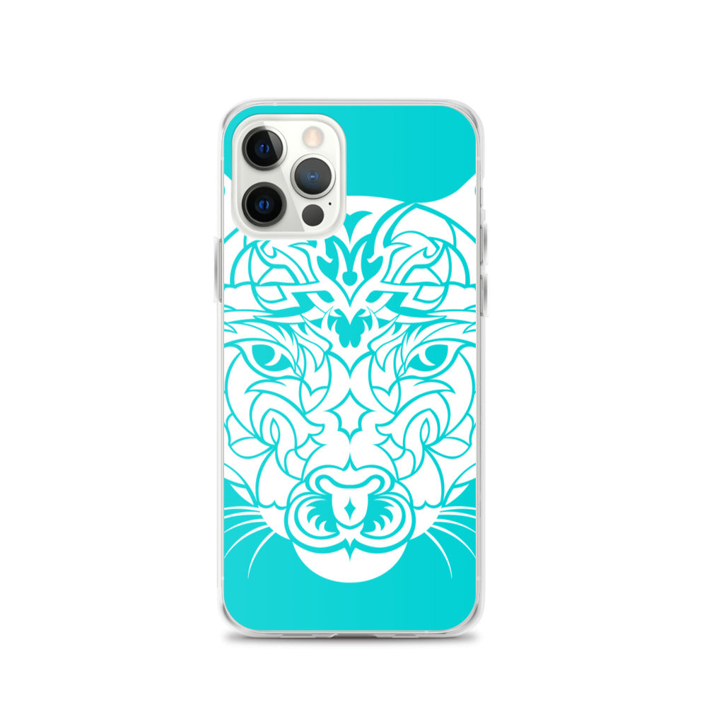 iPhone Case - Mountain Lion - Turquoise