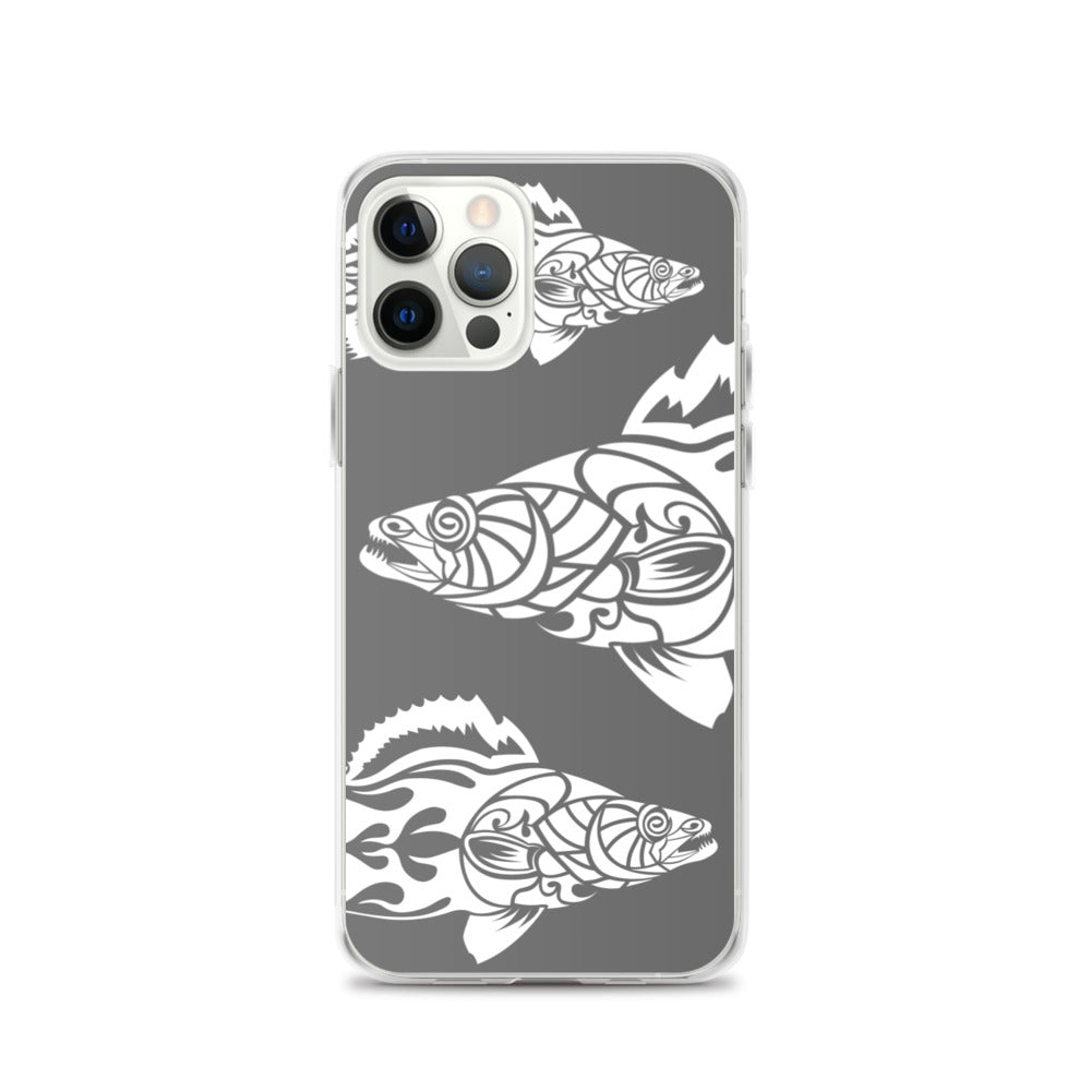 iPhone Case- Walleye - Grey