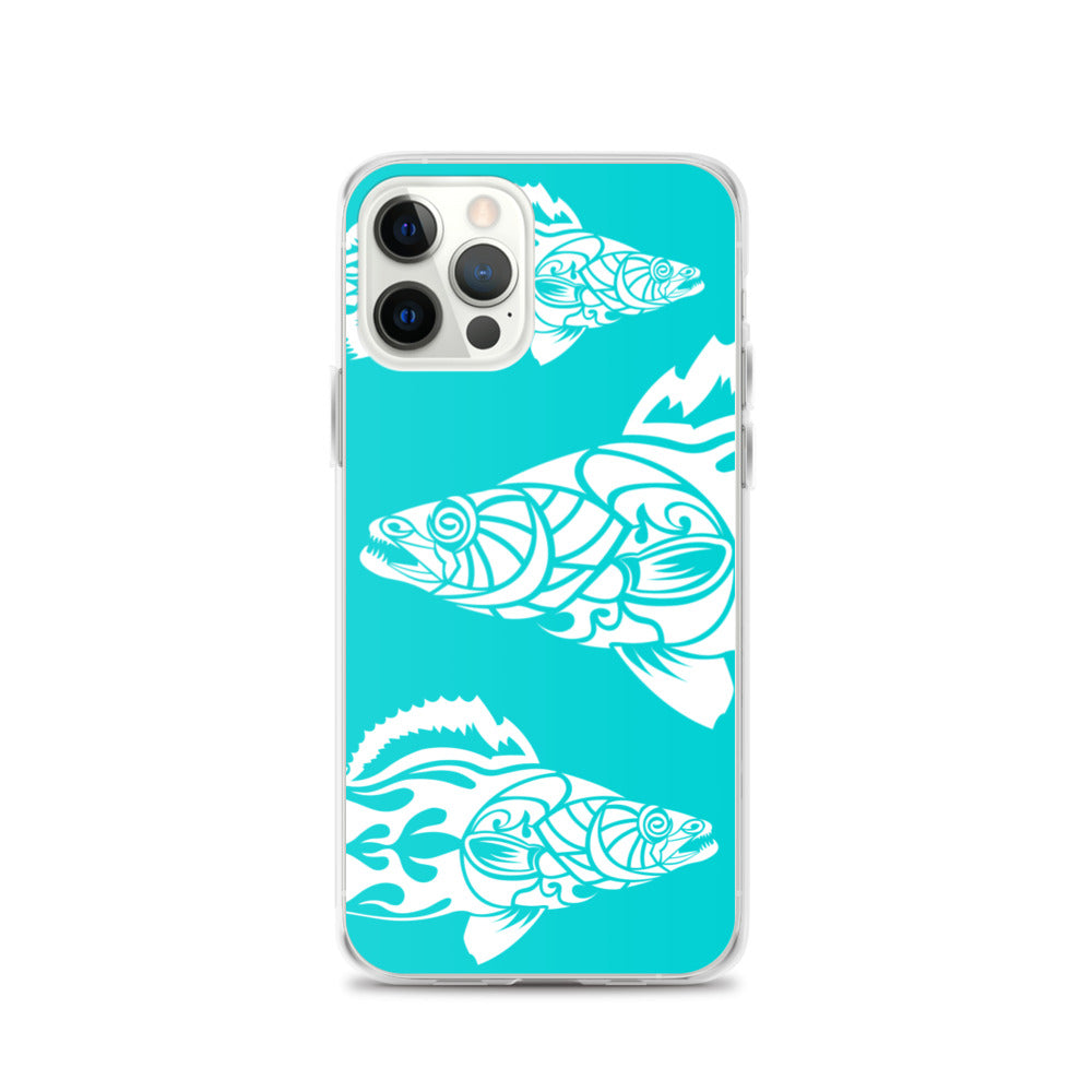 iPhone Case- Walleye - Turquoise
