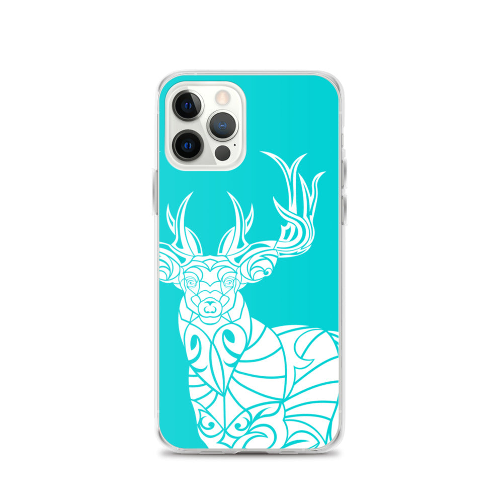 iPhone Case - Whitetail Deer - Turquoise