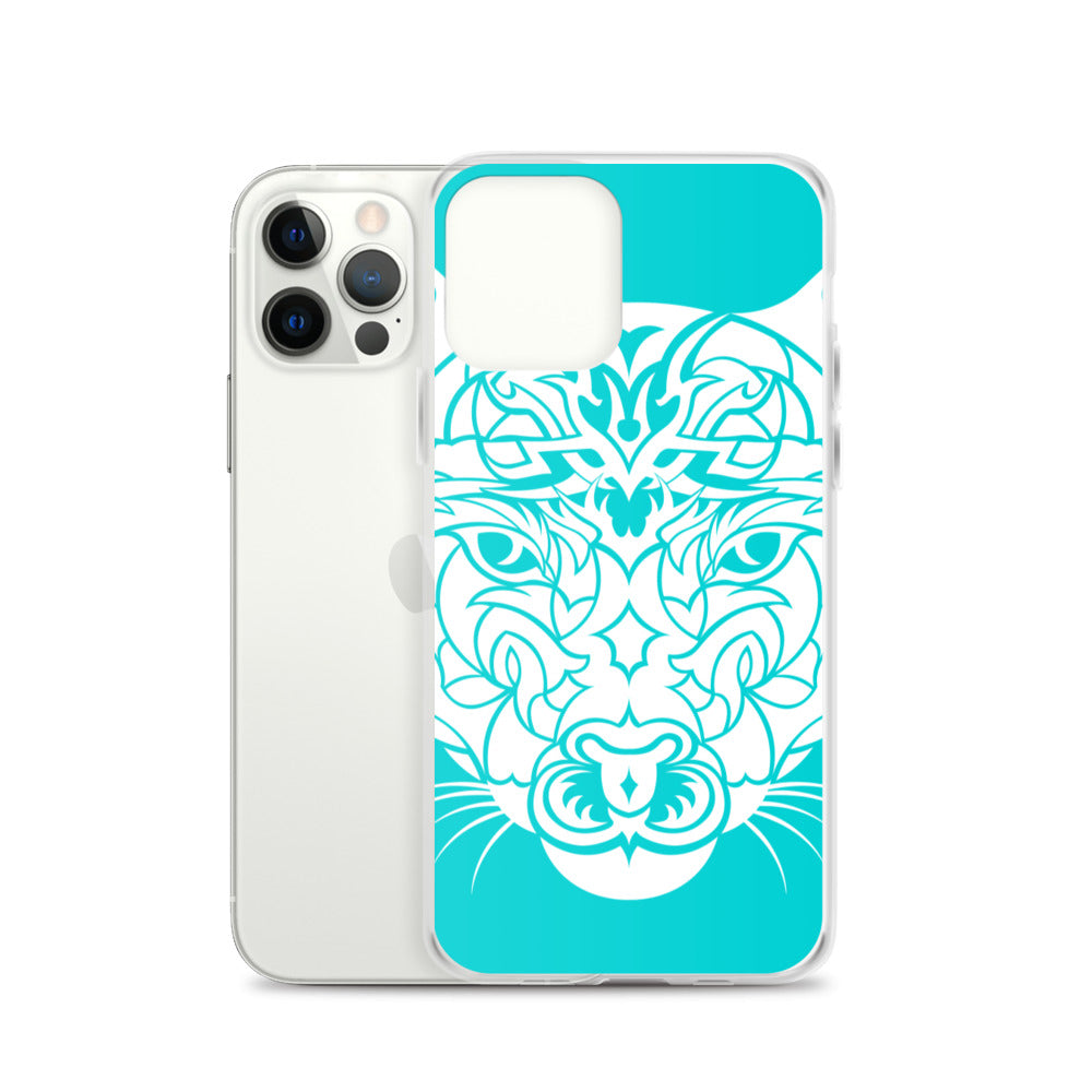 iPhone Case - Mountain Lion - Turquoise