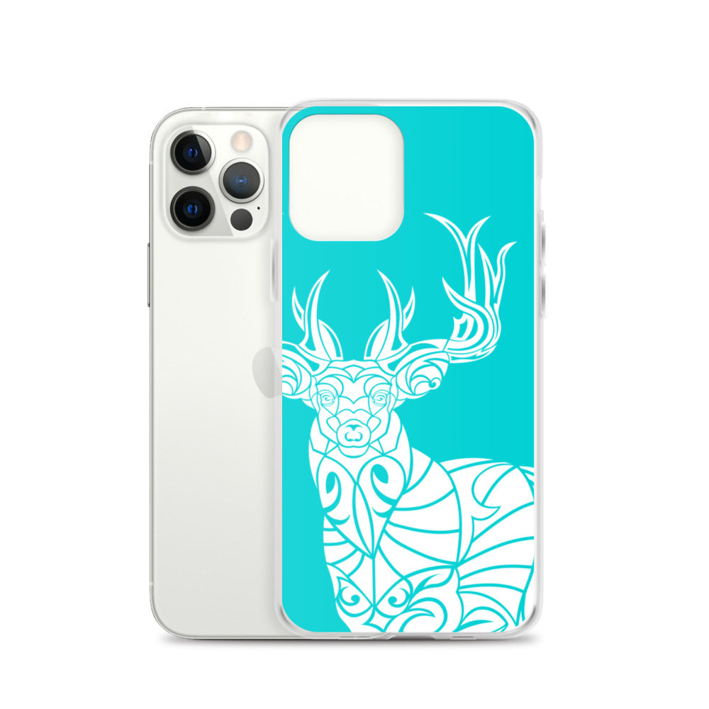 iPhone Case - Whitetail Deer - Turquoise