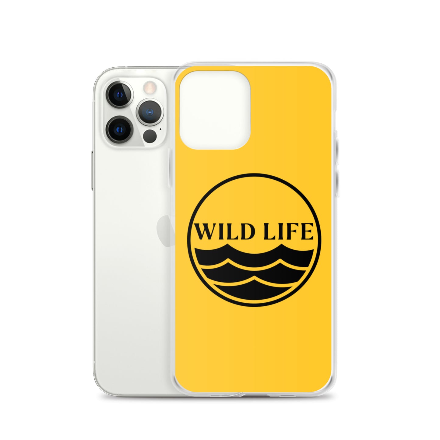 WILD LIFE iPhone Case - Yellow