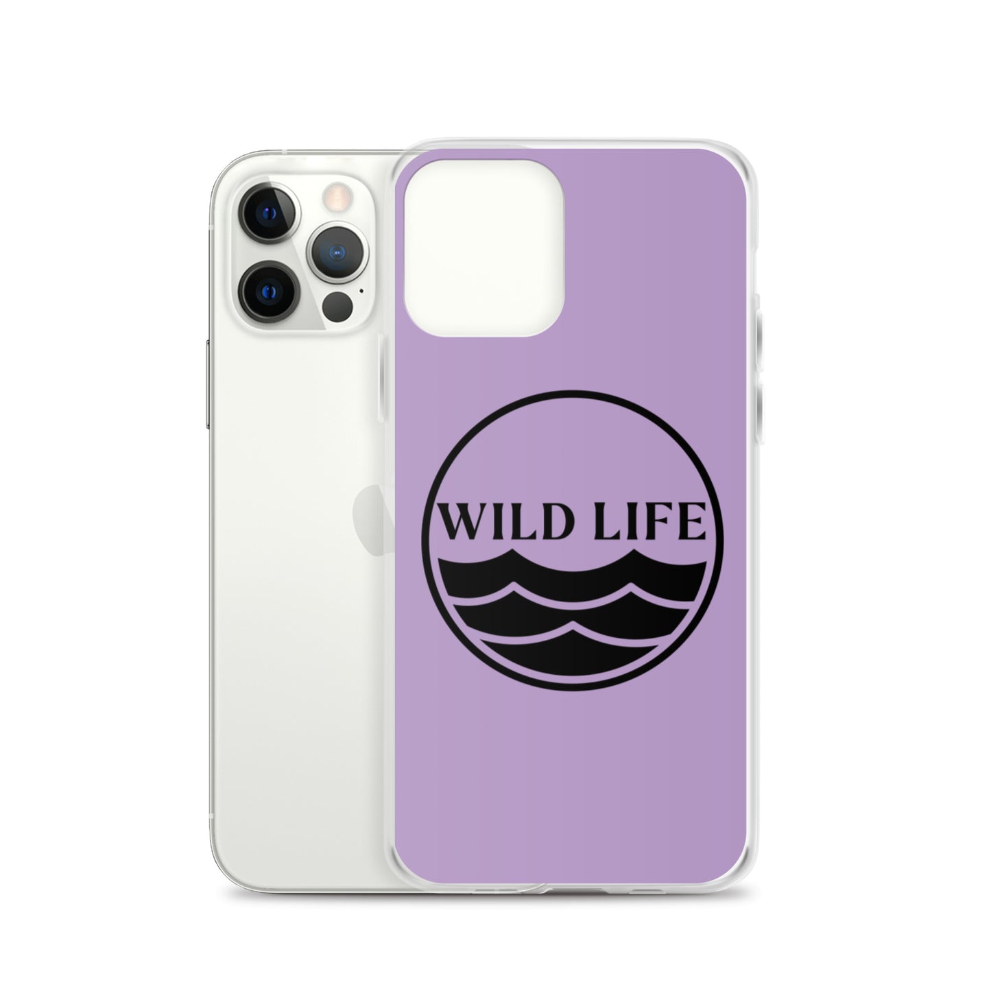 WILD LIFE iPhone Case - Lavender