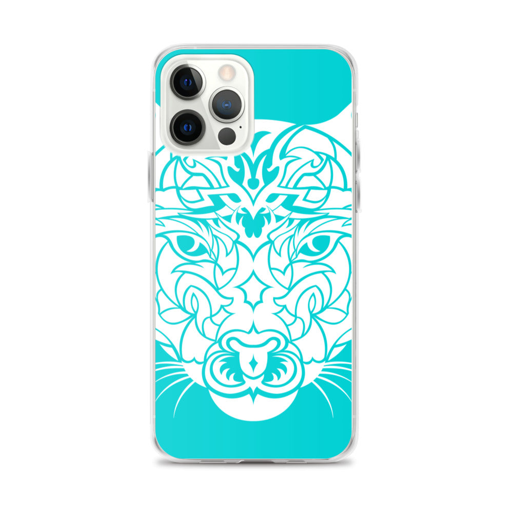 iPhone Case - Mountain Lion - Turquoise