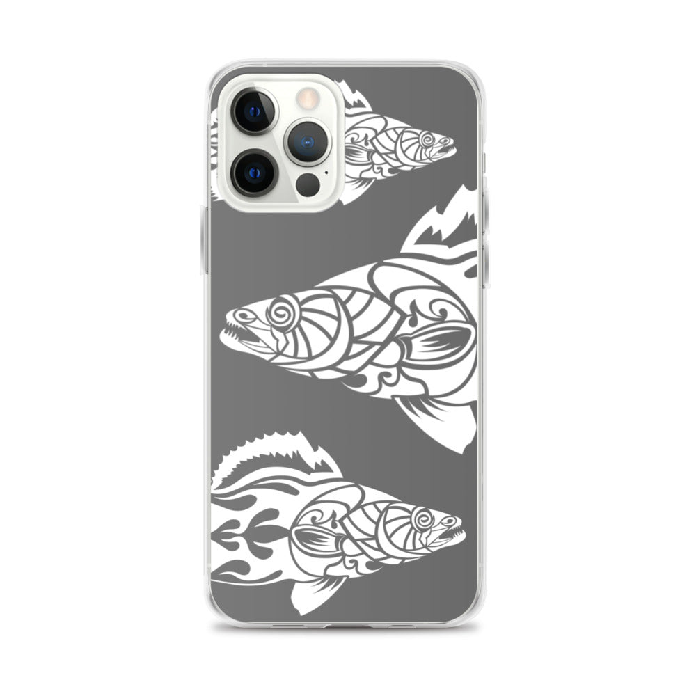 iPhone Case- Walleye - Grey