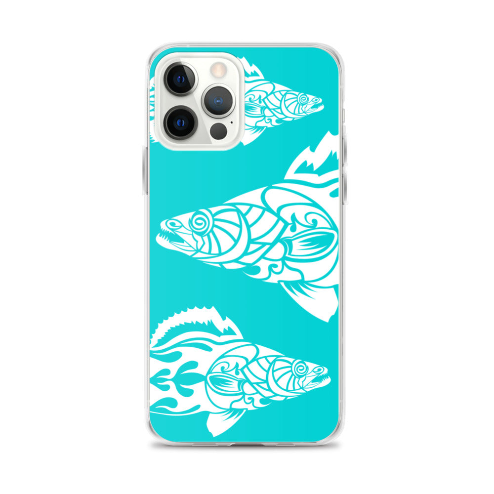 iPhone Case- Walleye - Turquoise
