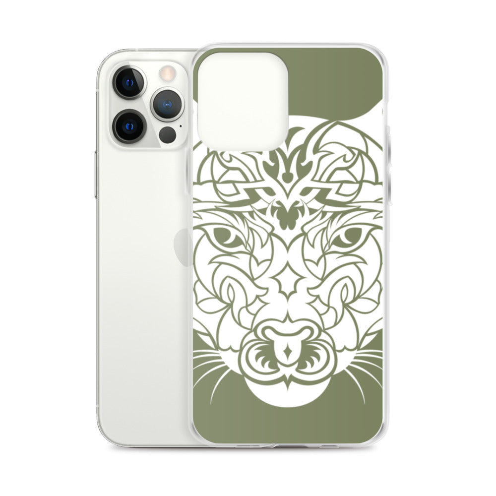 iPhone Case - Mountain Lion - Forest Green
