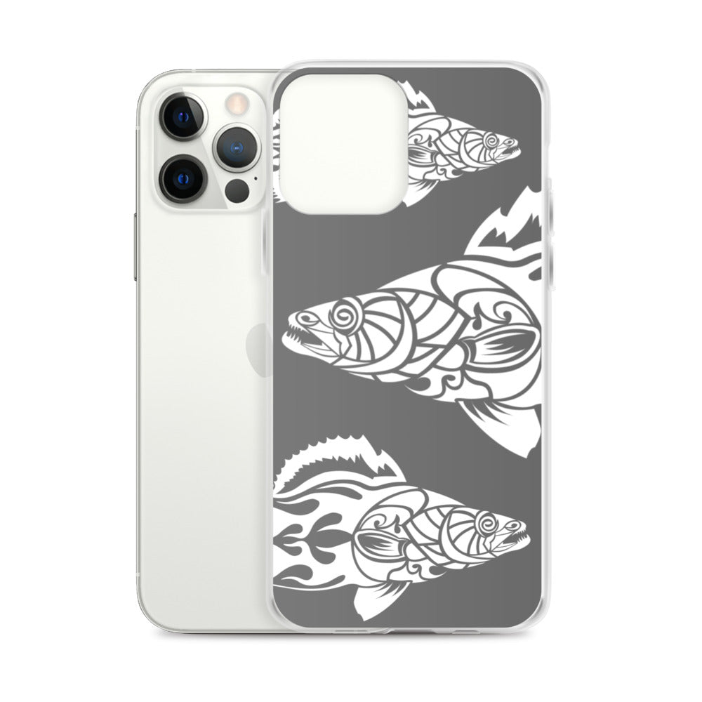 iPhone Case- Walleye - Grey