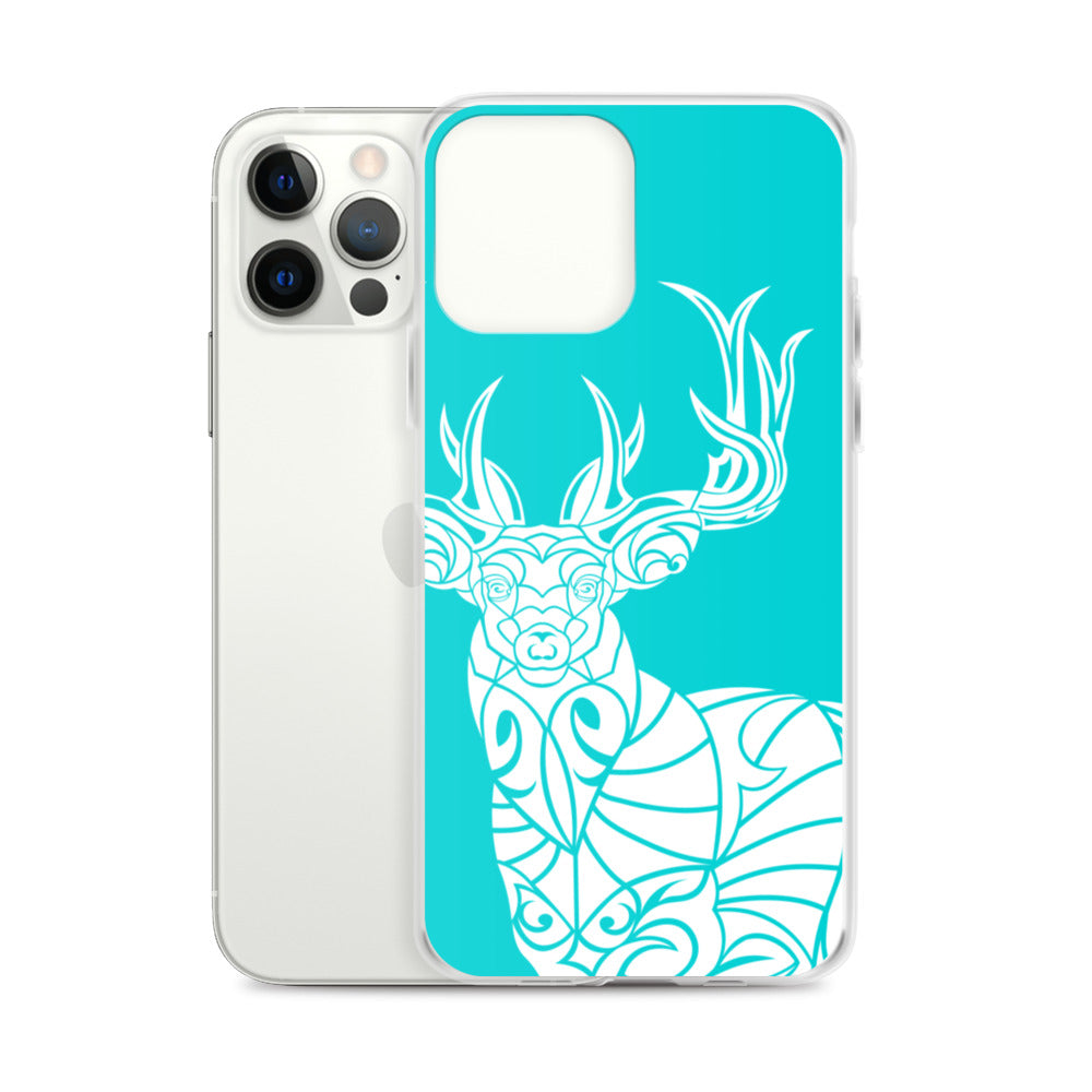 iPhone Case - Whitetail Deer - Turquoise