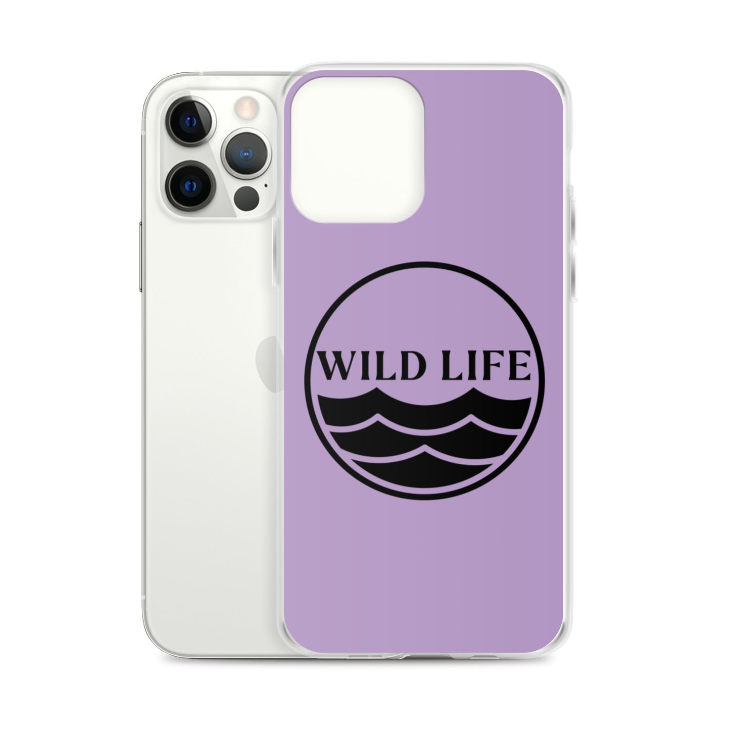 WILD LIFE iPhone Case - Lavender