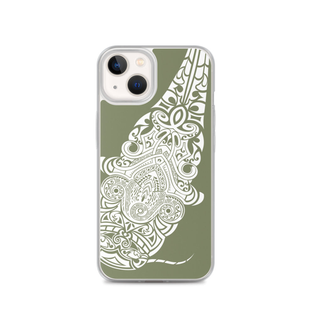 iPhone Case - Flathead Catfish - Forest Green