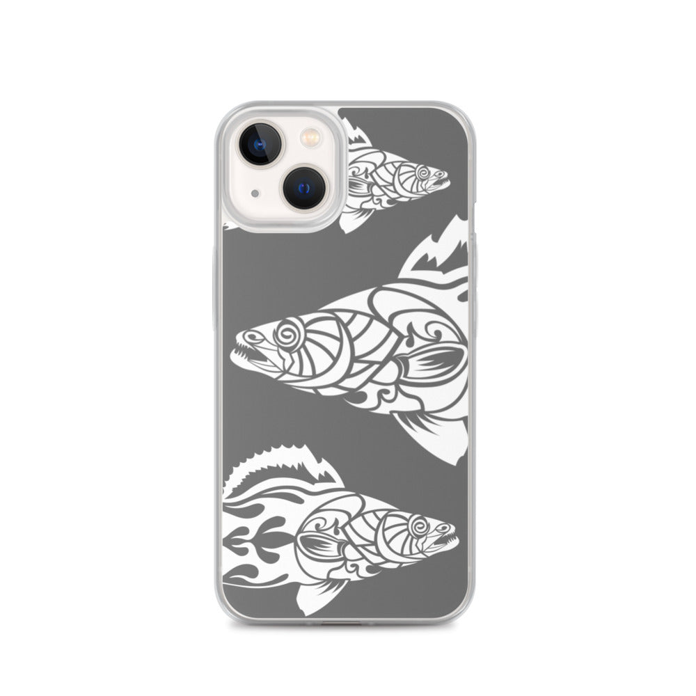 iPhone Case- Walleye - Grey