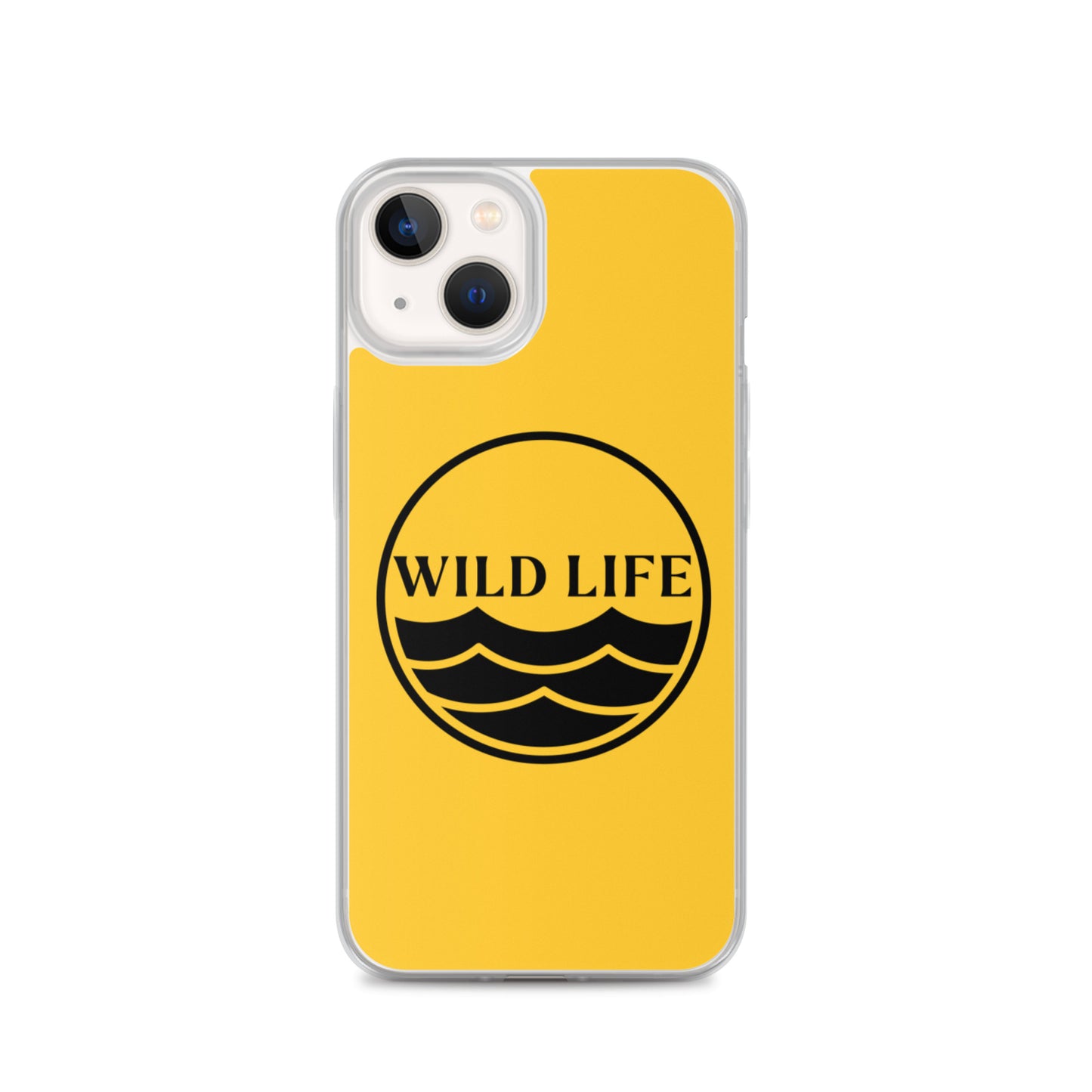 WILD LIFE iPhone Case - Yellow