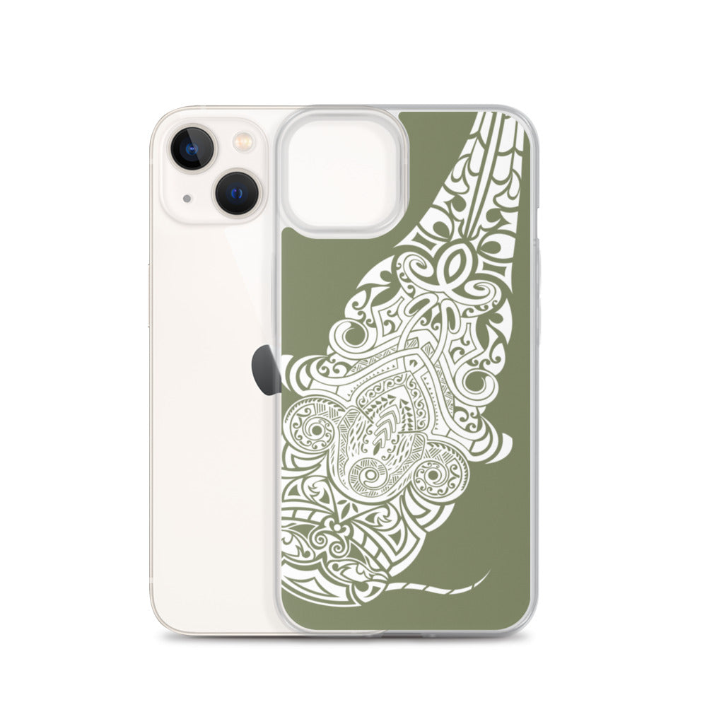iPhone Case - Flathead Catfish - Forest Green