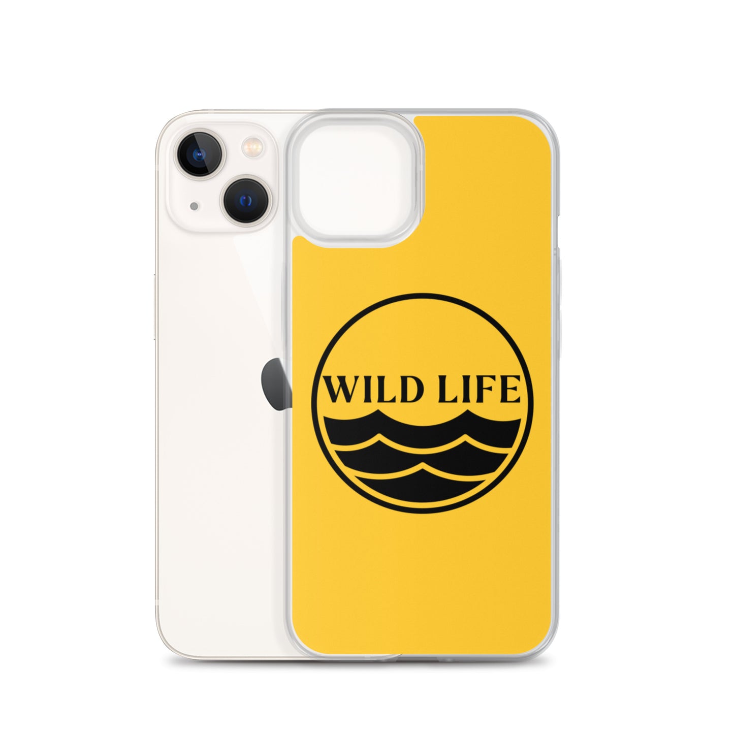 WILD LIFE iPhone Case - Yellow