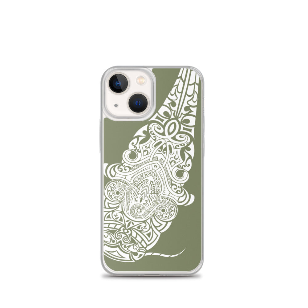 iPhone Case - Flathead Catfish - Forest Green
