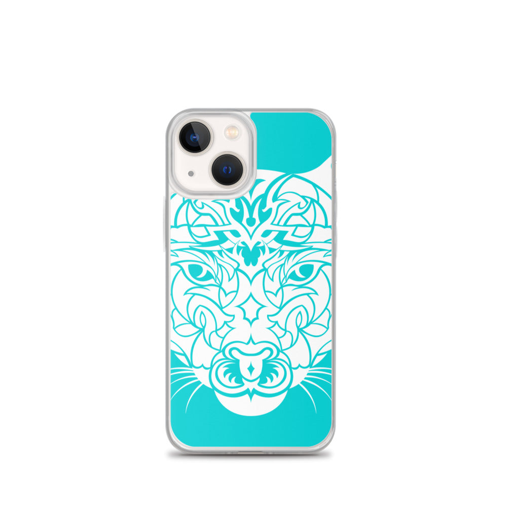 iPhone Case - Mountain Lion - Turquoise