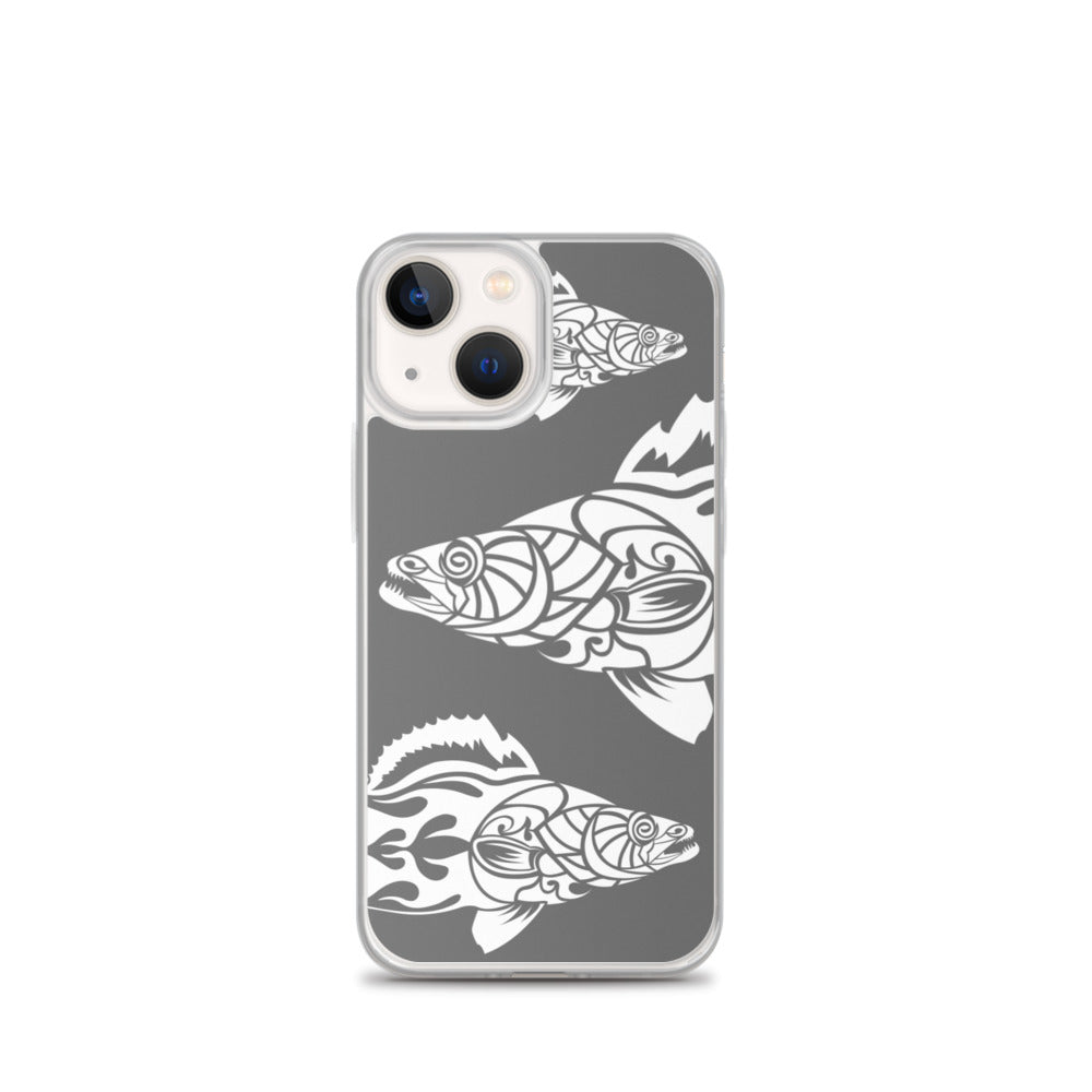 iPhone Case- Walleye - Grey