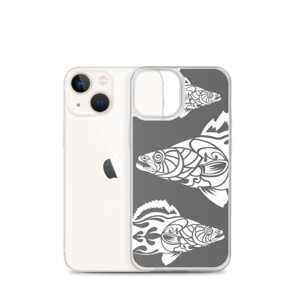 iPhone Case- Walleye - Grey