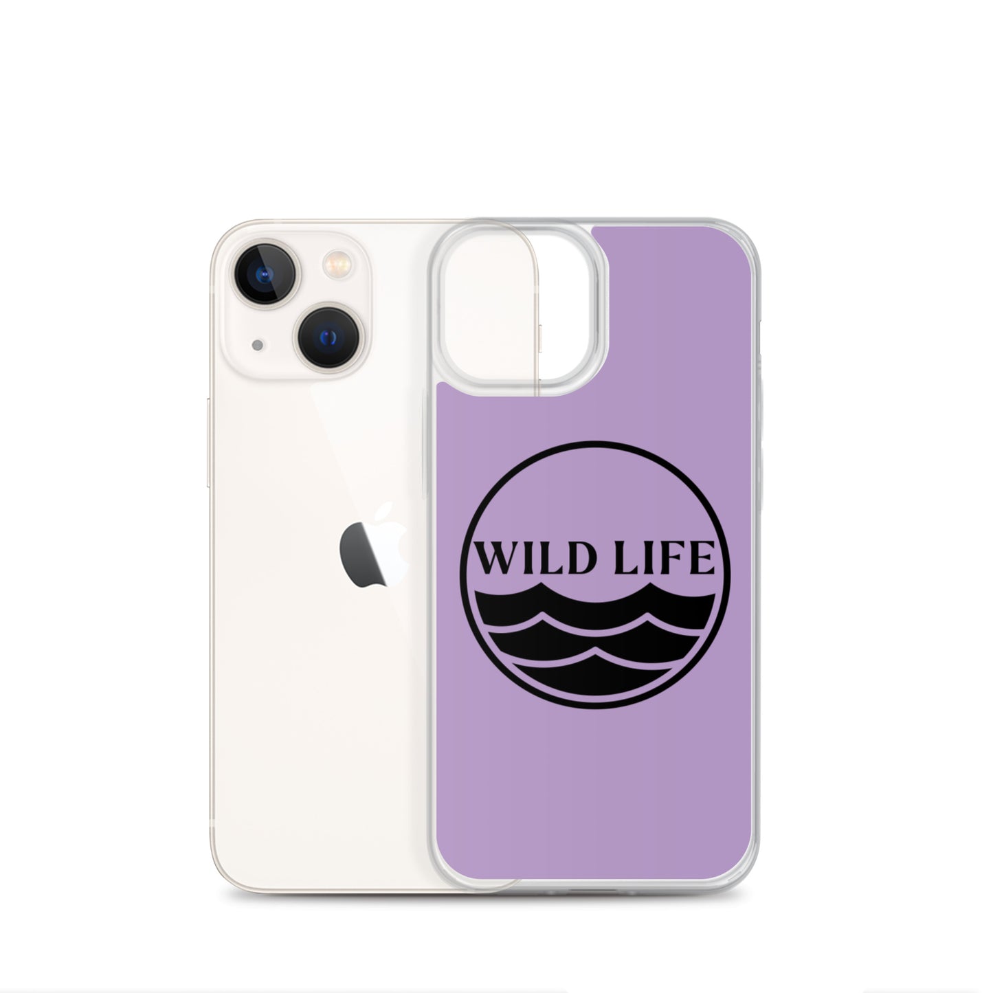 WILD LIFE iPhone Case - Lavender