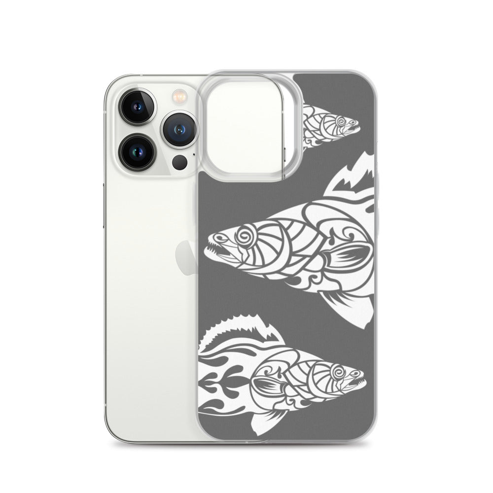 iPhone Case- Walleye - Grey
