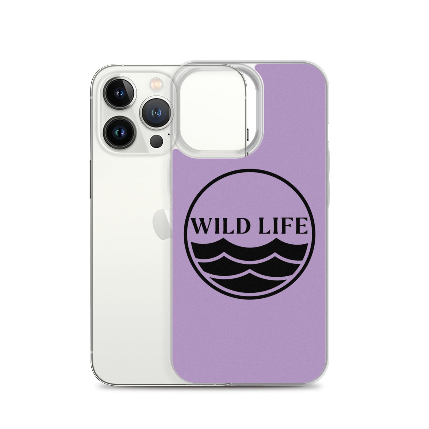 WILD LIFE iPhone Case - Lavender