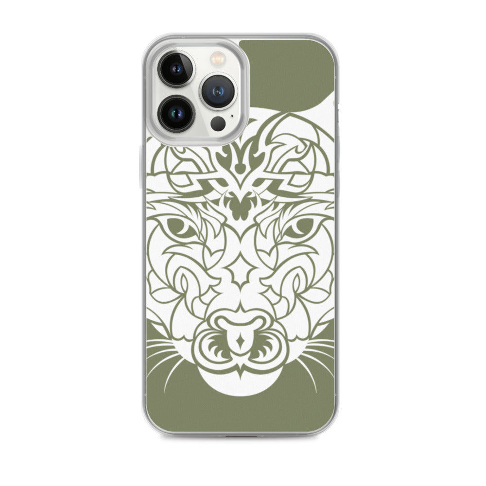 iPhone Case - Mountain Lion - Forest Green